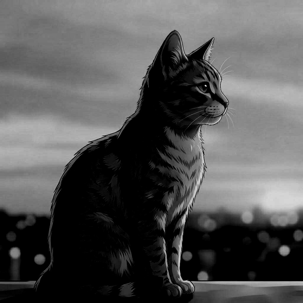 Gain map generated from the cat image